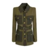 The Traitors US S03 Chrishell Stause Green Patch Pocket Cotton Jacket