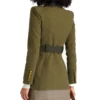 The Traitors US S3 Chrishell Stause Green Patch Pocket Cotton Jacket