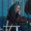 The Way Home Andie Macdowell Red Quilted Jacket
