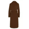 The Way Home S03 Chyler Leigh Kat Landry Brown Long Coat