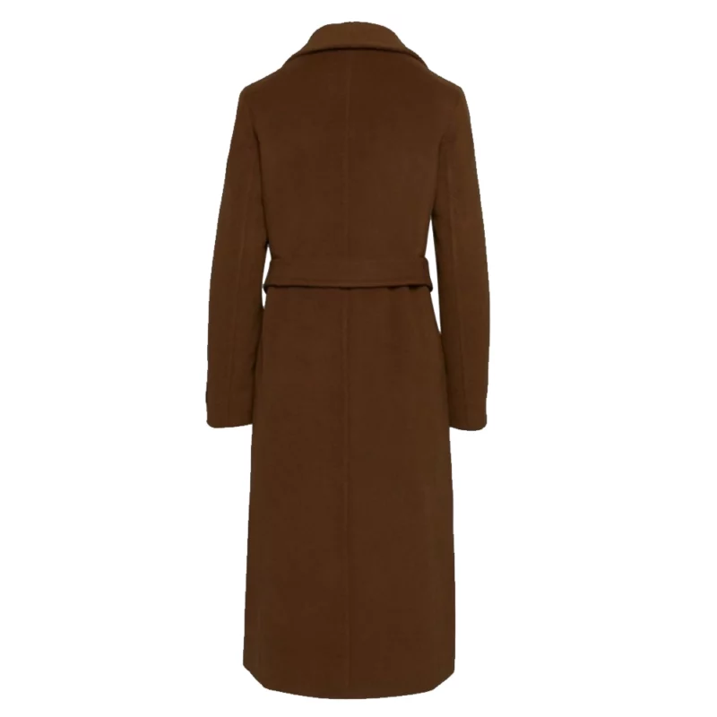 The Way Home S03 Chyler Leigh Kat Landry Brown Long Coat
