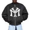 TimothÃ©e Chalamet Mowalola My City Black Jacket