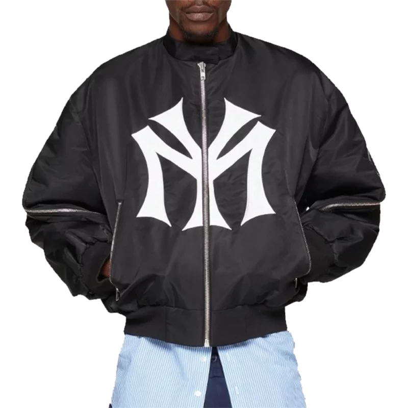 TimothÃ©e Chalamet Mowalola My City Black Jacket