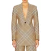 Will Trent S03 Amanda Wagner Sonja Sohn Plaid Blazer