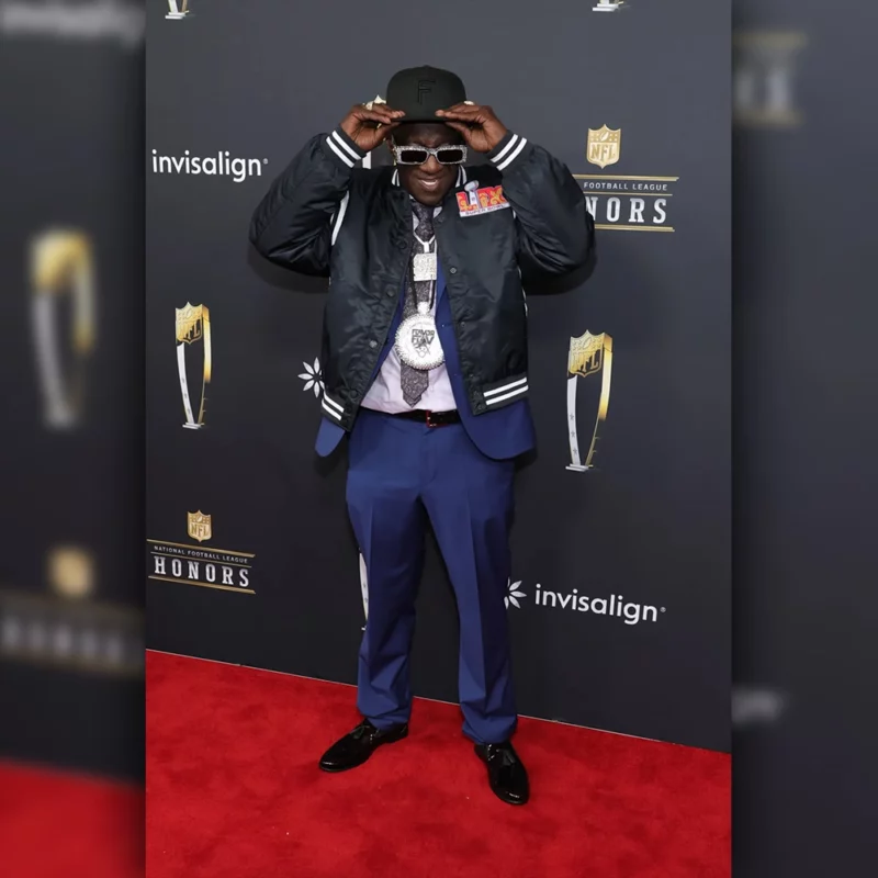 14th Annual Honors Flavor Flav Super Bowl LIX Bomber Jackeet