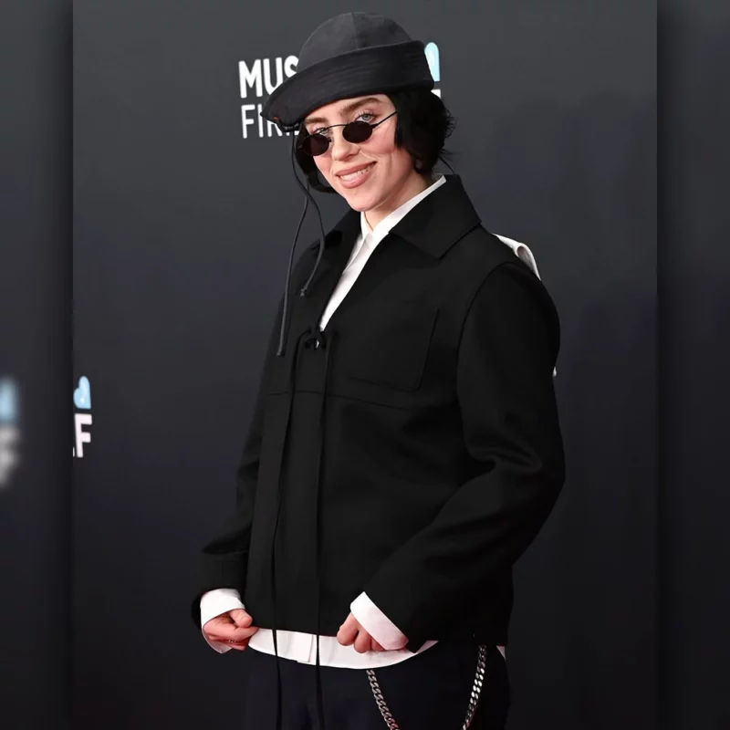 67th Annual GRAMMY Awards Billie Eilish Black Jacket