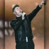 Gary Barlow F1 75 Live Show Leather Jacket