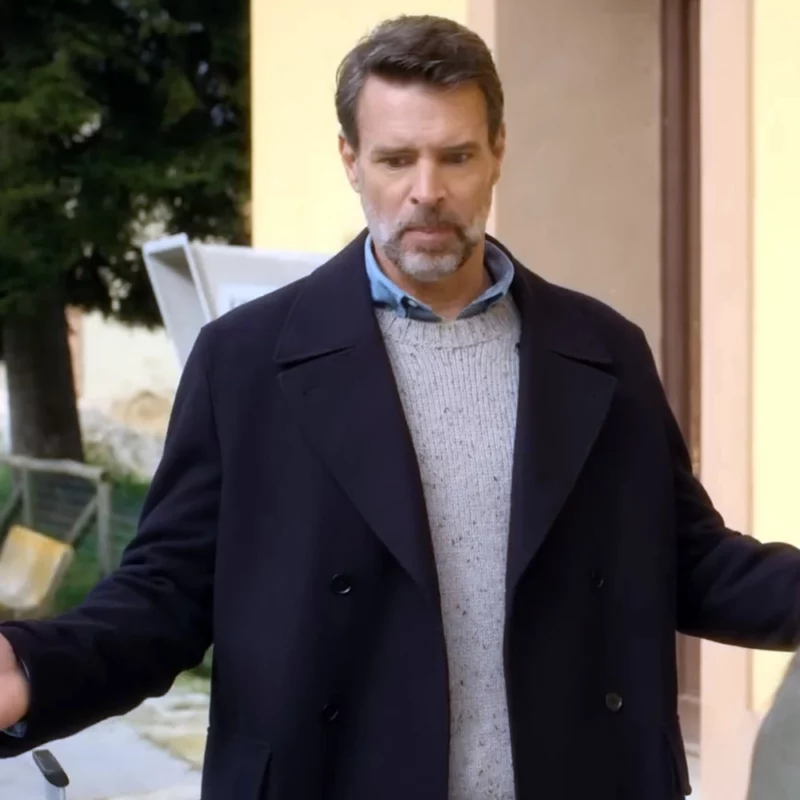 La Dolce Villa 2025 Eric Field Scott Foley Black Coat
