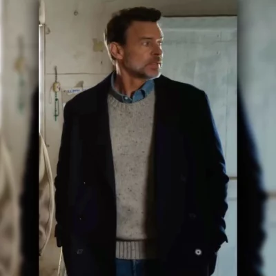 La Dolce Villa Scott Foley Black Coat