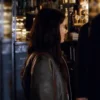 Maia Reficco La Dolce Villa 2025 Bomber Leather Jacket