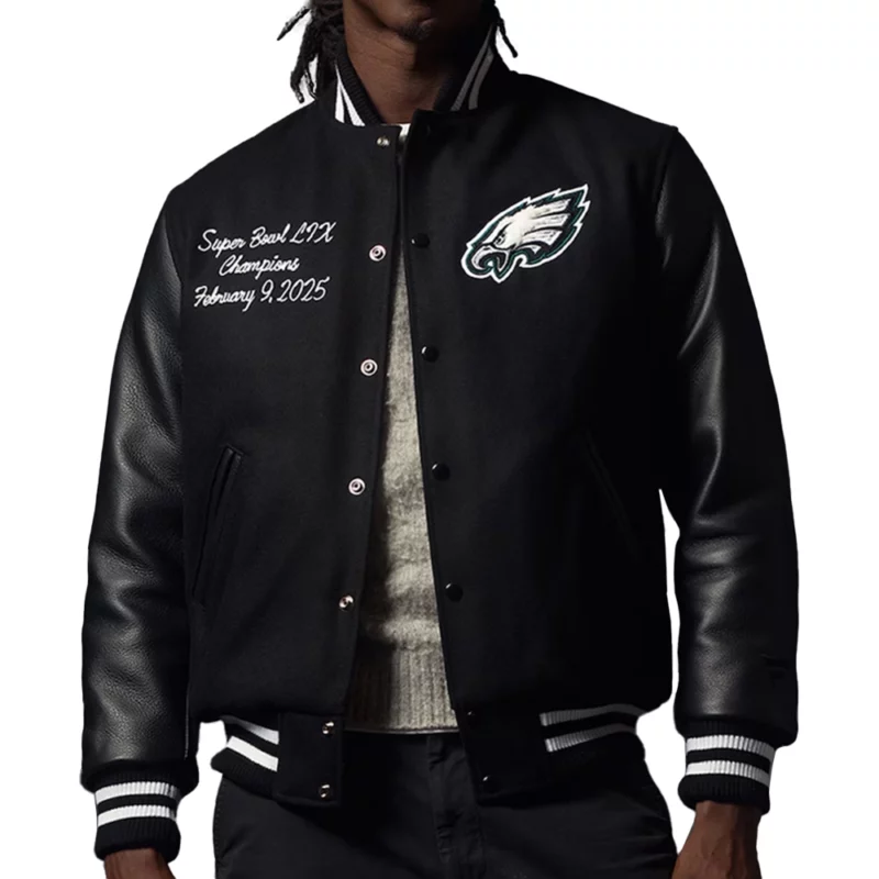NYC Eagles Bradley Cooper Varsity Jacket
