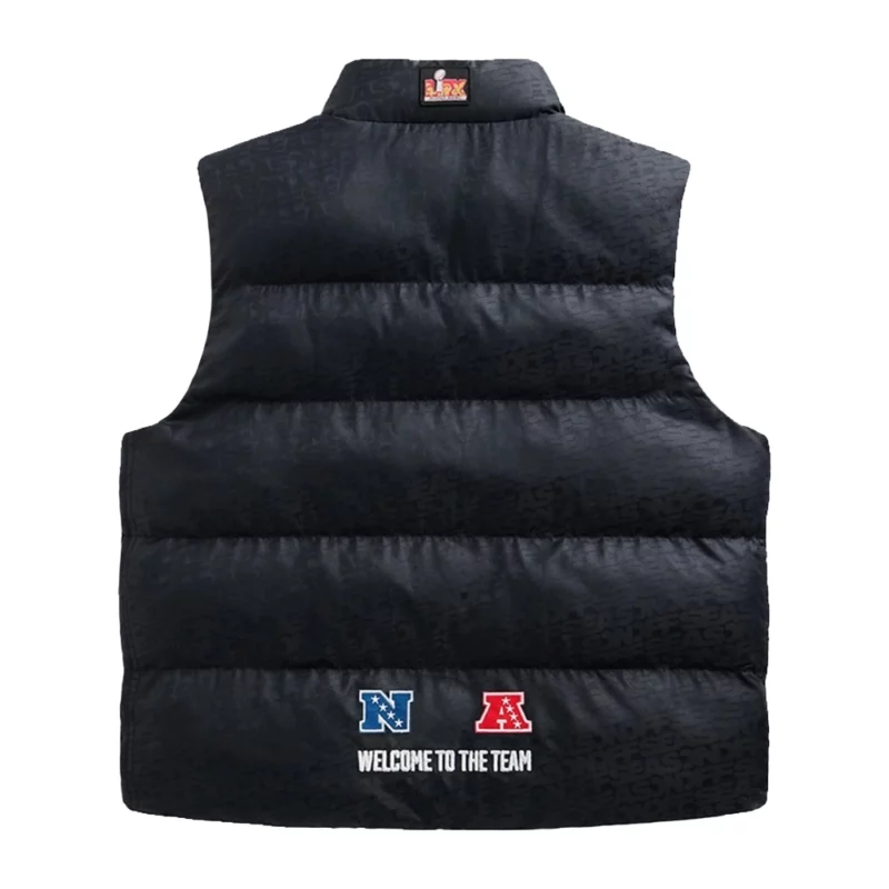 Off Season Super Bowl LIX Black Puffer Vest