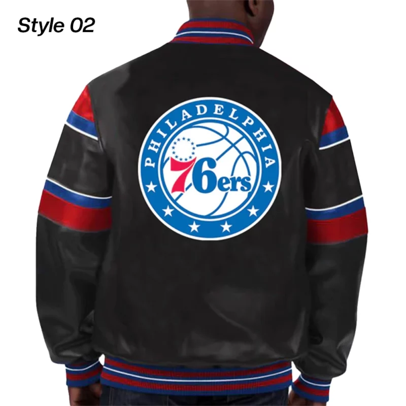 Philadelphia 76ers Black Jacket