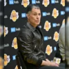 Rob Pelinka Lakers Game Leaather Jacket