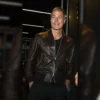 Rob Pelinka Lakers Game Leatheer Jacket