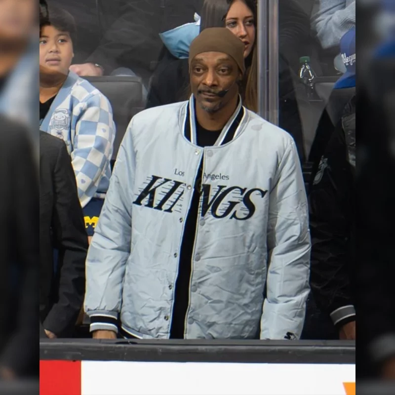 Snoop Dogg Skate For LA Storng Kings Bomber Jacket