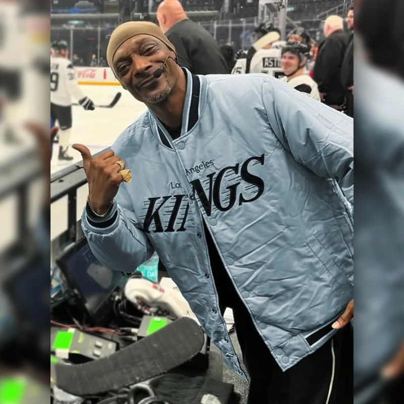 Snoop Dogg Skate For LA StorngKings Bomber Jacket