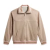 Super Bowl LIX 2025 DeAndre Hopkins Beige Pine Striped Tracksuit
