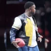 Super Bowl LIX Halftime Show Mustard Leather Jaccket