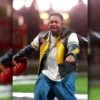 Super Bowl LIX Halftime Show Mustard Leather Jackeet