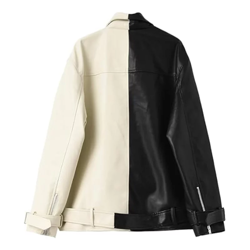 The Voice S27 Divighn Two Tone Moto Jacket