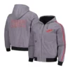 The Wild Collective Kansas City Chiefs Corduroy Hooded Jacket