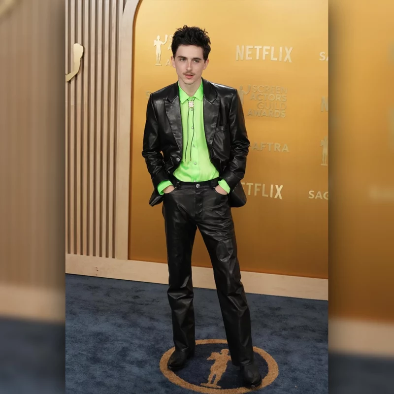 TimothÃ©e Chalamet SAG Awards 2025 Blazer