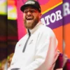 Travis Kelce Super Bowl LIX Opening Night Kansas City Chiefs Tech Jacket