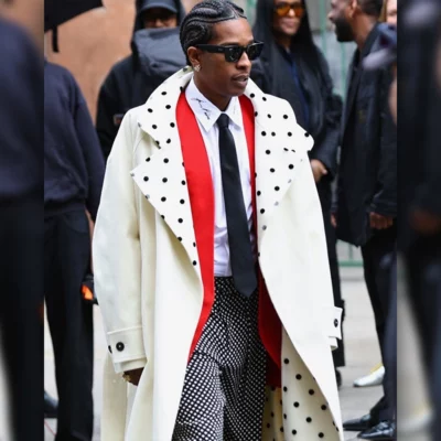 A$AP Rocky NYC 2025 Coat