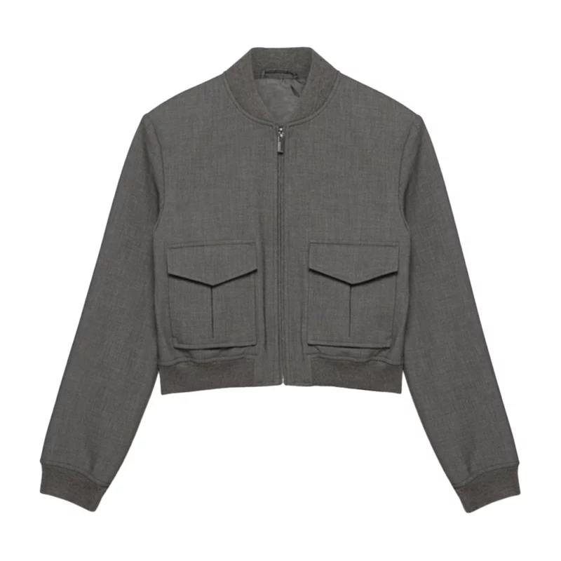 After Midnight Taylor Tomlinson Grey Jacket