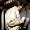 AndrewSchulz Kith New York Knicks Wings Satin Jacket