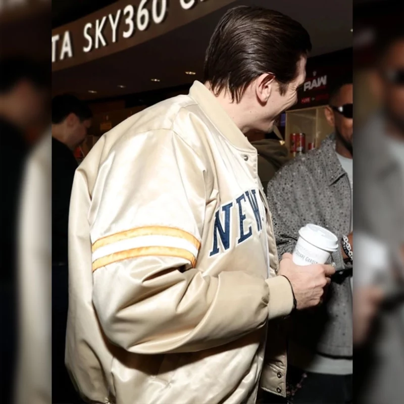 AndrewSchulz Kith New York Knicks Wings Satin Jacket