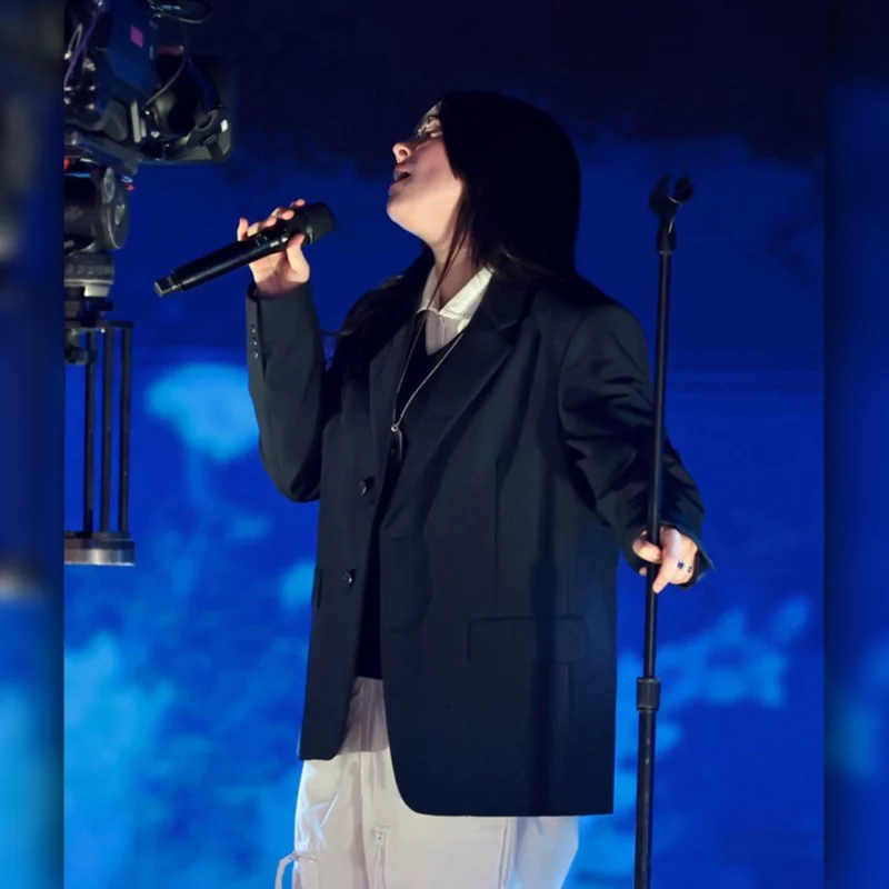 Billie Eilish iHeartRadio Music Awards 2025 Black Blazer