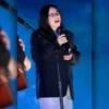 BillieEilish iHeartRadio Music Awards 2025 Black Blazer