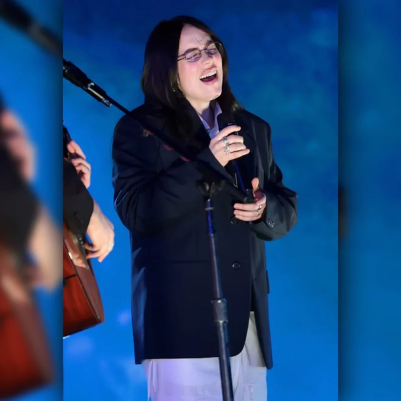 BillieEilish iHeartRadio Music Awards 2025 Black Blazer
