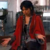 Death of a Unicorn Jenna Ortega Red Jacket