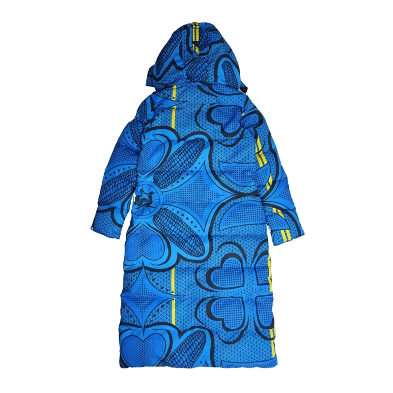 Elsbeth Tascioni Carrie Preston Blue Long Coat