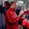 F1 Grand Prix Of Australia Lewis Hamilton Red Tracksuit