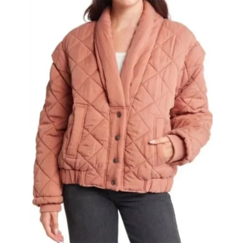 Greyâ€™s Anatomy S21 Adelaide Kane Dr. Jules Millin Quilted Jacket