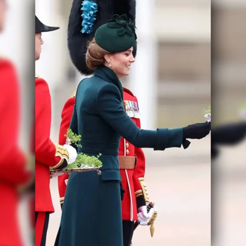Kate middleton St Patrick's Day 2025 Long Coats