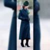 Kate middleton St Patrick's Day 2025 Long Cooat