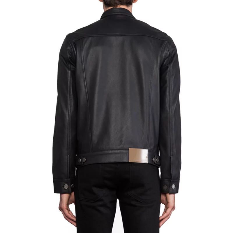Keith Urban CMA Touring Awards Black Leather Jacket