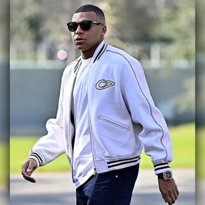 Kylian Mbappe Varsity Jacket