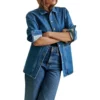 Leighton Meester Good Cop Bad Cop 2025 Denim Jacket