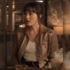Leighton Meester Good Cop Bad Cop Floral Jacket