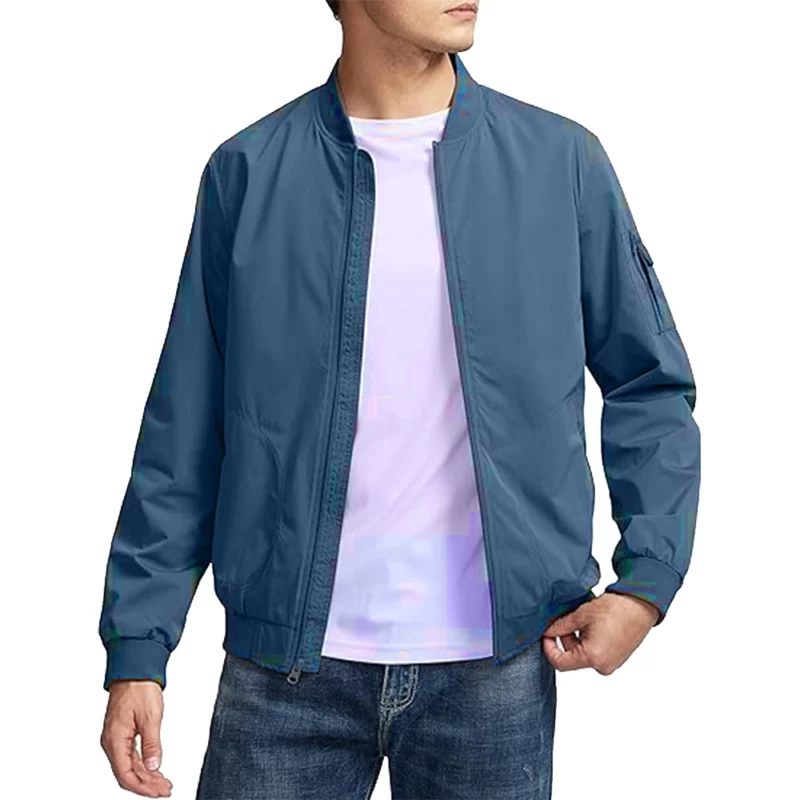 Locked 2025 Eddie Barrish Bill SkarsgÃ¥rd Bomber Jacket