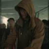 Mickey 17 2025 Robert Pattinson Mickey Barnes Brown Hooded Jacket