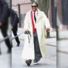NYC A$AP Rocky White Trench Coat