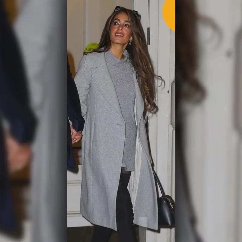 NYC Amal Clooney Wool Long Coaat