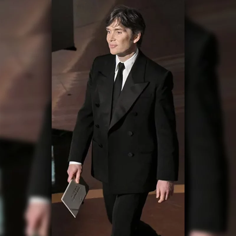 Oscar 2025 Cillian Murphy Black Suit
